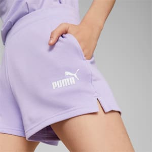 Essentials 4" Women's Sweat Shorts, Vivid Violet, extralarge-IND